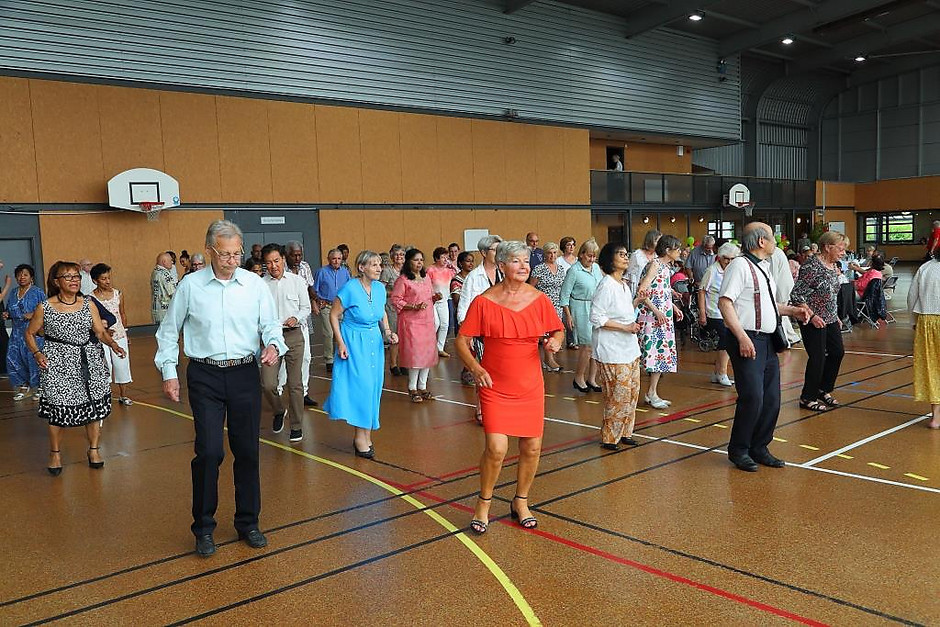 Thé dansant des seniors, le 7 juillet au gymnase des Grès - voir en plus grand : (fenêtre modale)