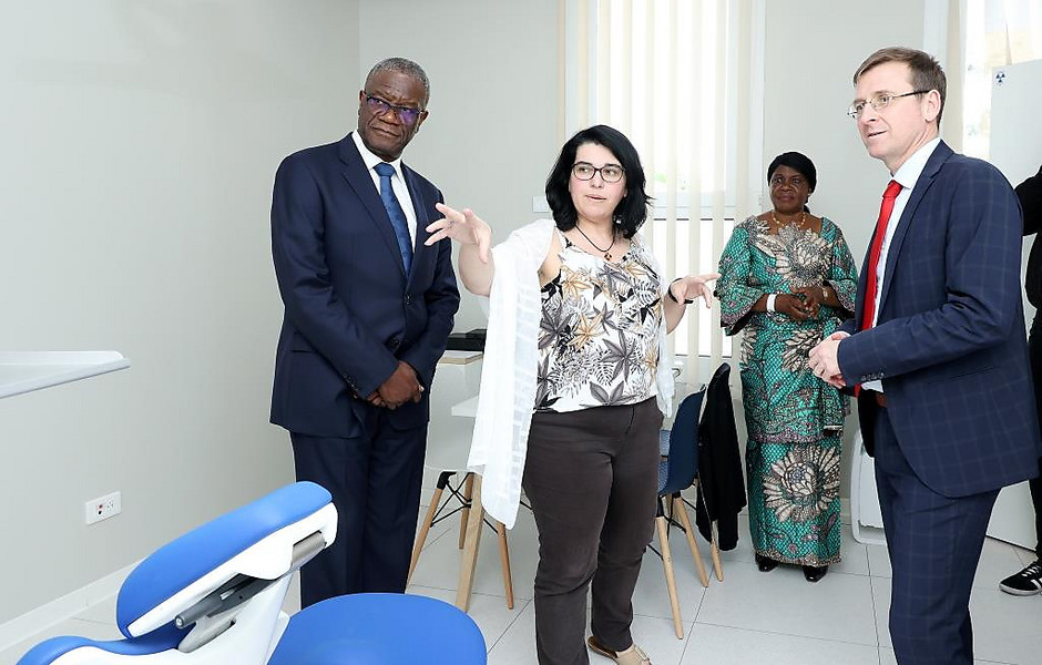 Inauguration de l'espace santé Denis Mukwege, 6 juin - voir en plus grand : (fenêtre modale)