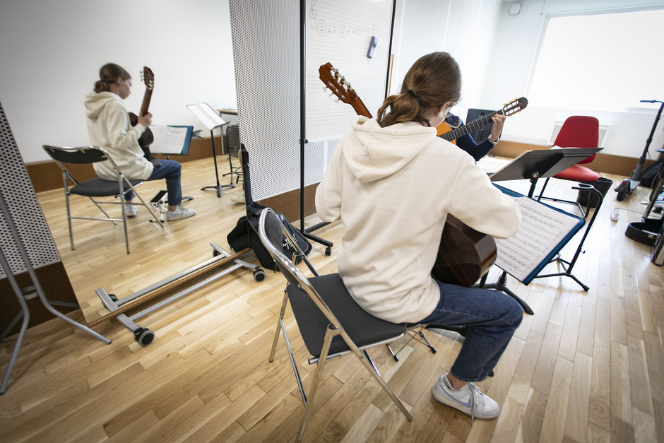 Journée portes ouvertes de l'école Municipale de Musique (EMM) - voir en plus grand : (fenêtre modale)