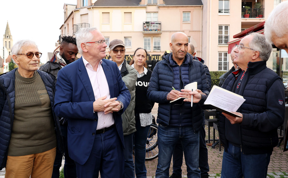 La visite d'îlot du maire au Port, le samedi 22 octobre - voir en plus grand : (fenêtre modale)