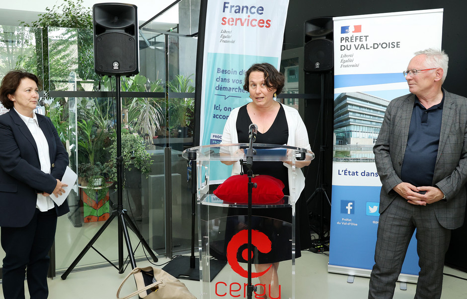 Inauguration maison France services, 7 juillet - voir en plus grand : (fenêtre modale)