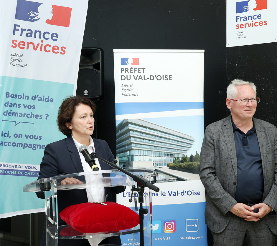 Inauguration maison France services, 7 juillet - voir en plus grand : (fenêtre modale)