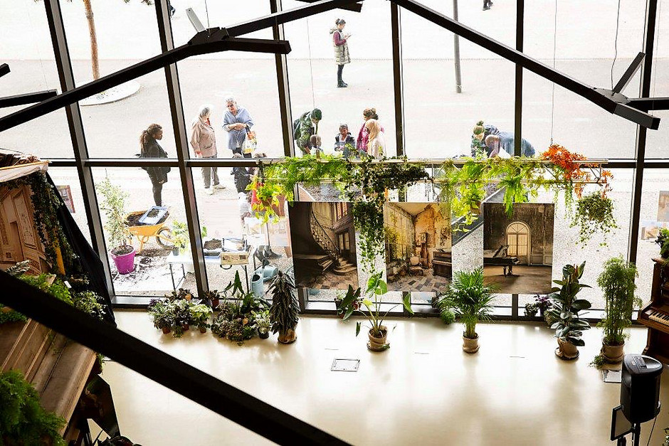 Inauguration de l'exposition Symphonie Végétale - voir en plus grand : (fenêtre modale)